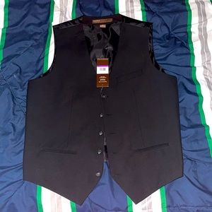 NWT PERRY ELLIS MENS VEST US 2X